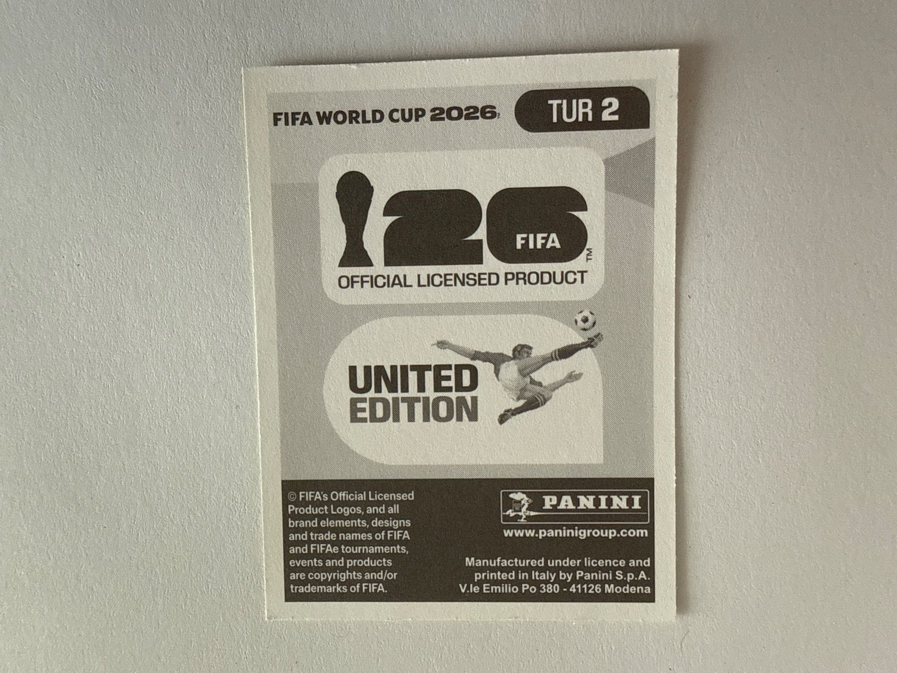 Panini Carte collezionabili: Çakir TUR2 - Panini CH Edition WM 2026 – Nuovo (secondo la descrizione) da Grenchen venduto da nicus_aveiro 1