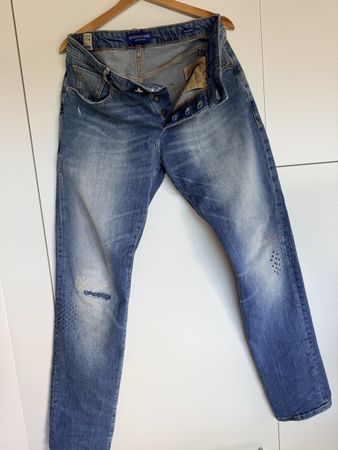 Jeans Scotch & Soda Ralston blau Grösse 33/34 gebraucht