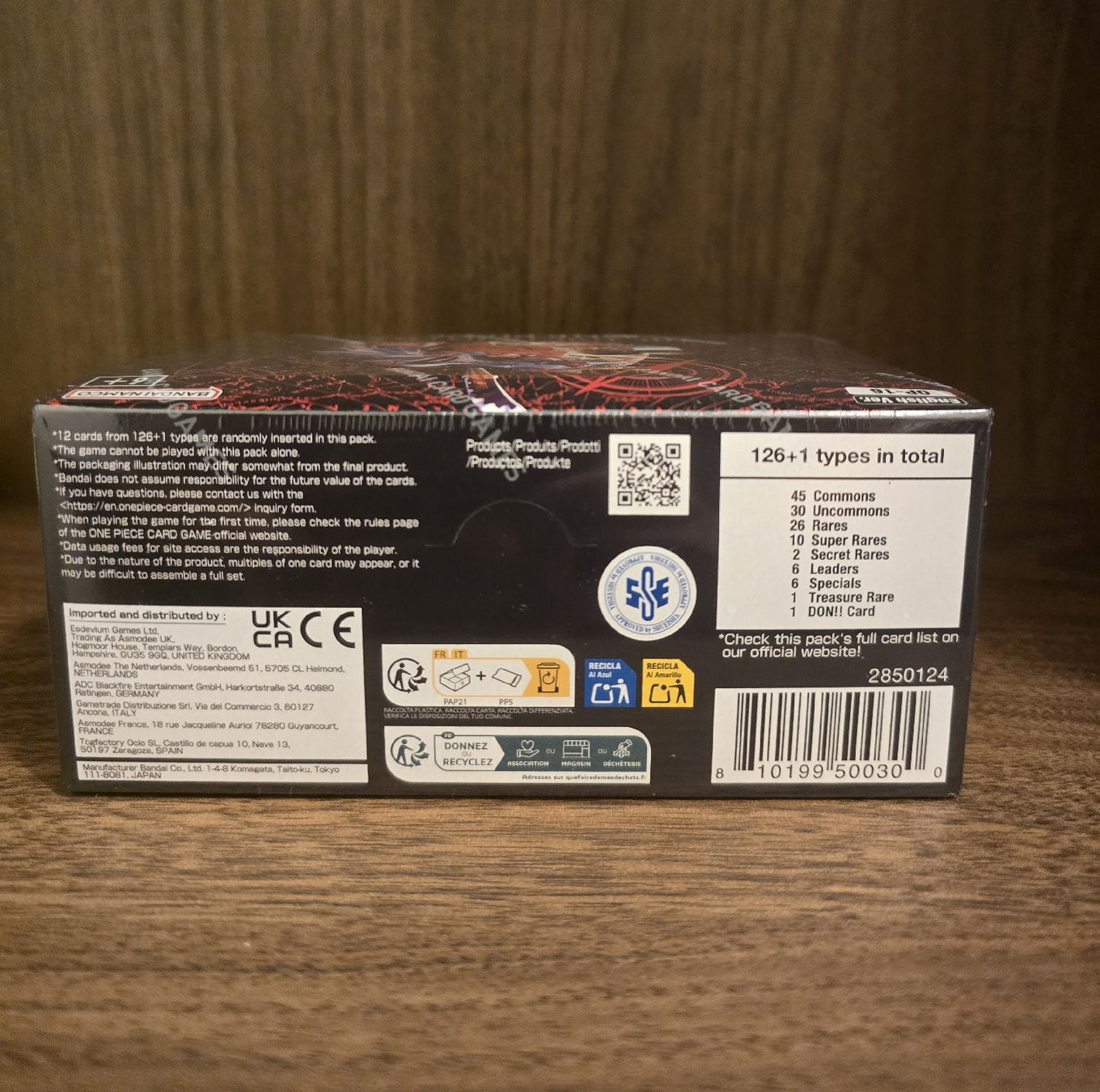 Bandai Cartes à collectionner: Display Op16 version anglais, parfaitement scellé! – Neuf avec emballage d'origine à Lausanne par Gent.1 3