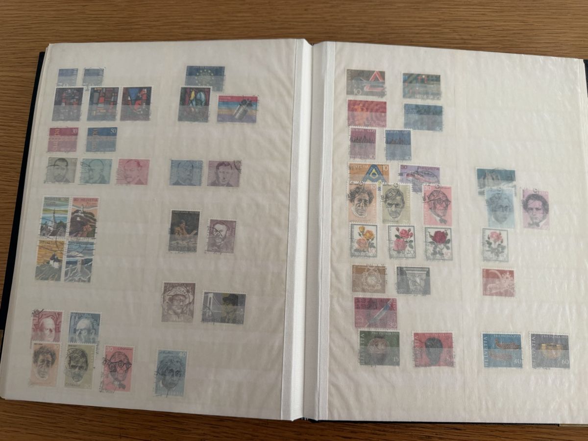Alle Briefmarken: Album mit 38 Seiten Inhalt  – Gebraucht aus Murgenthal von Tina_4055 7