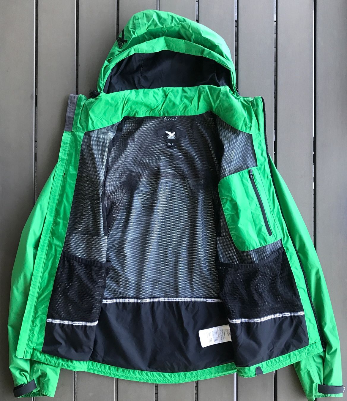 Salewa Jacken: Salewa Regenjacke, grün, Gr. 48 – Gebraucht aus Ebnat-Kappel von Molton 2