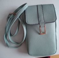 HANDYTASCHE PVC LEDER  WENIG BENUTZT  RESEDA GRÜN