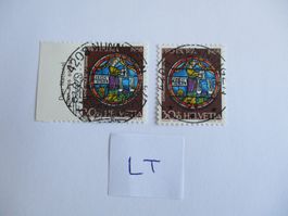 Voll Letzttagsstempel der Poststelle 4208 Nunningen