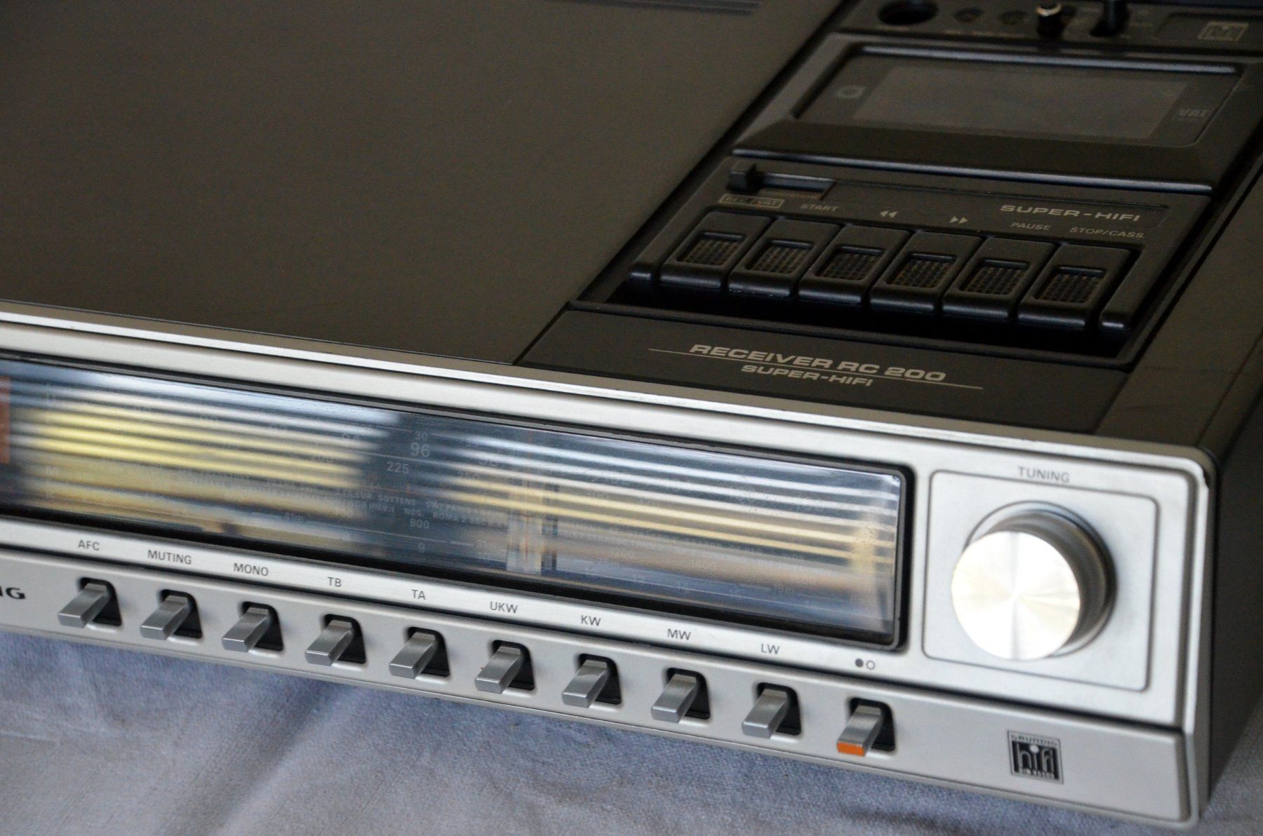Grundig Lettore multimediale & Streamer: Grundig Receiver RC200 Kassettenrecorder – Usato da Collonges venduto da arashee 2