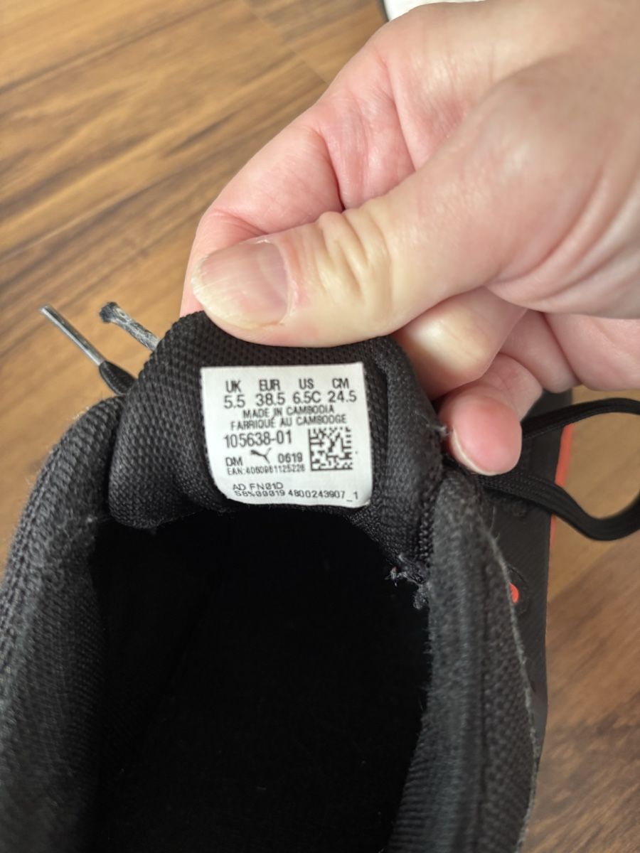 Puma Herrenschuhe: Puma Indoor Turnschuh Gr.38.5 – Gebraucht aus Büsserach von Zimtstaernli19 2