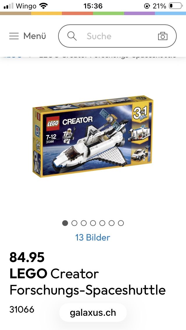 Lego Giocattoli: Lego 31066 – Usato da Andelfingen venduto da Elareb 1