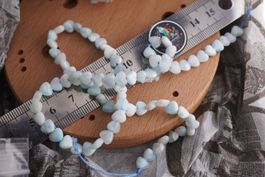 Larimar Herz Strang    –Edelsteinstube Rausverkauf