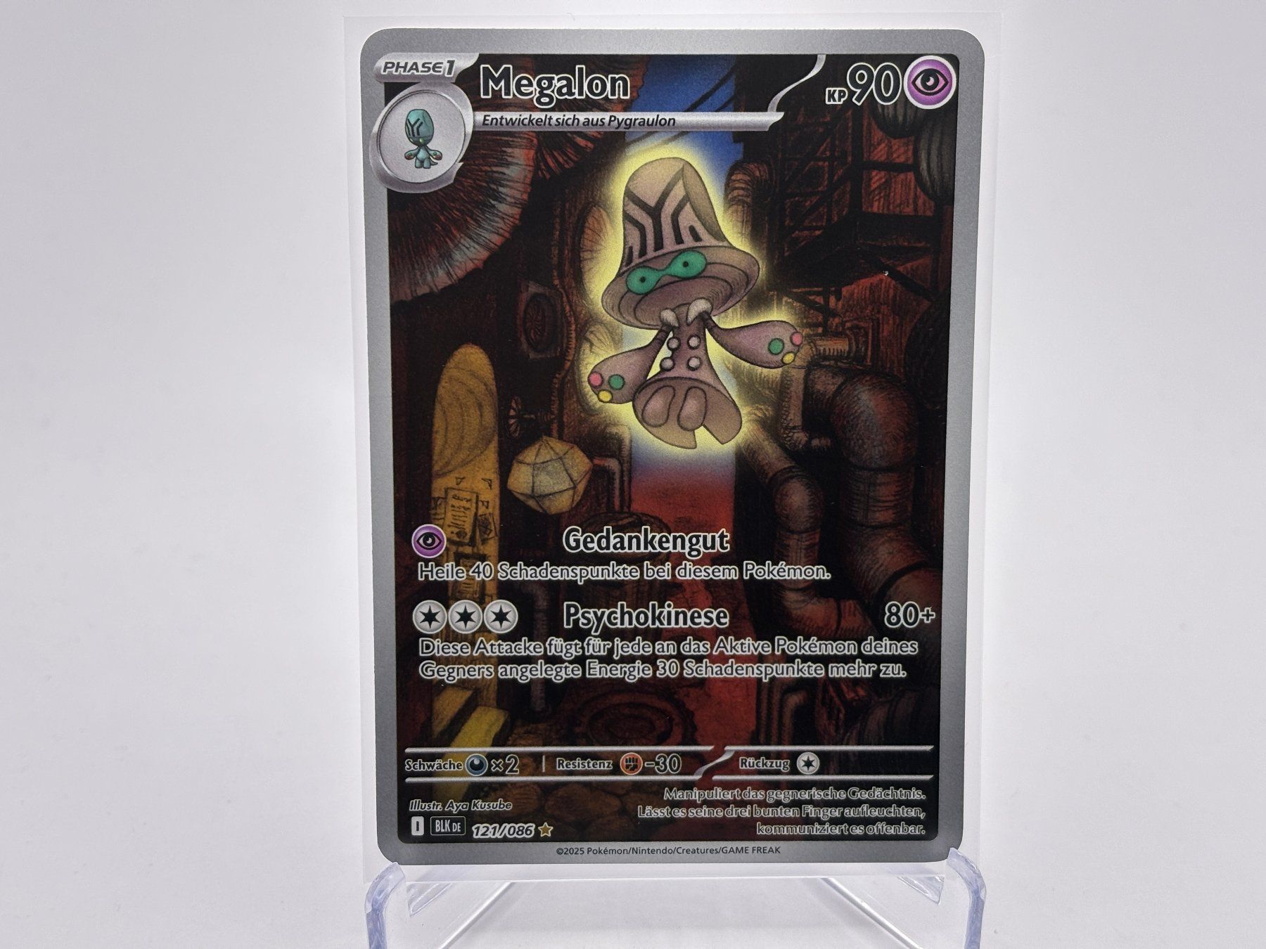 Pokémon Sammelbilder & Trading cards: Schwarze Blitze - Megalon  (BLK 121) - DE – Neu (gemäss Beschreibung) aus Allschwil von Bullach