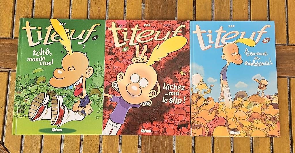 BD: Lot de 3 Bds Titeuf! – D'occasion à Cheseaux-Lausanne par fregate44