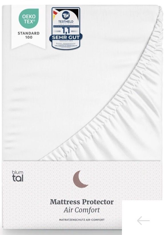 Biancheria da letto: Blumtal Matratzenschoner 160x200 – Nuovo e nell'imballaggio originale da Gontenschwil venduto da Jeepli1970