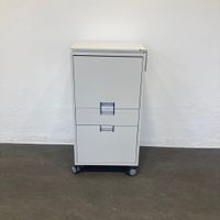 Steelcase Moby Roll-Caddy - Weiss - mit A4 Schublade - ohne
