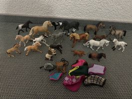 Grosse Sammlung Schleich Pferde