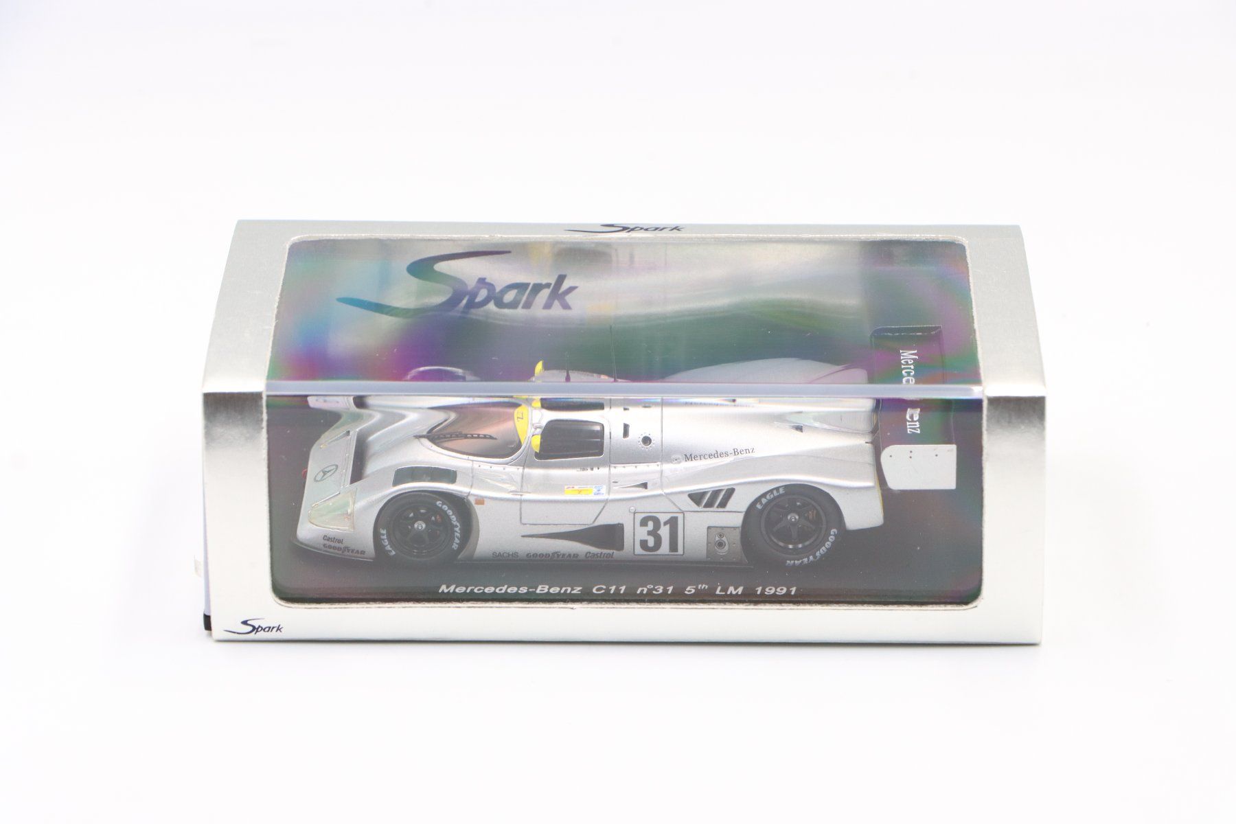 Mercedes C11 5th Le Mans 1991 1:43 Spark (Neu und originalverpackt