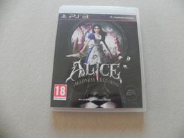 Horror Game Sony Playstation PS3 Alice Madness Returns 2011