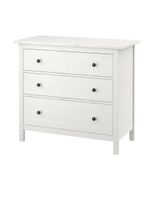 Kommode weiss Schubladen weiss IKEA HEMNES 3 Schubladen
