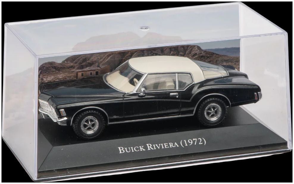 Modellautos: Buick Riviera "Black" 1972 (1:43) – Neu und originalverpackt aus Tramelan von kha_jvd5 1