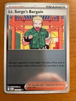 Pokemon Lt. Surge's Bargain Reverse (Versand gratis)