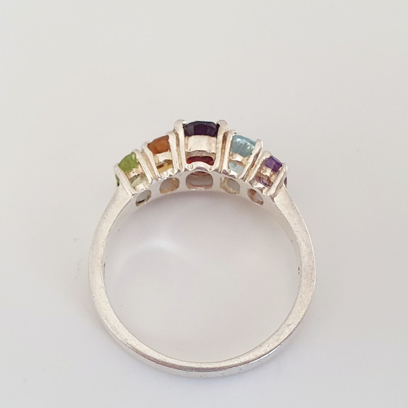 Anelli: Edelsteinring, Silber 925, Grösse 18.2 mm – Usato da Kreuzlingen venduto da Wunderkiste123 5