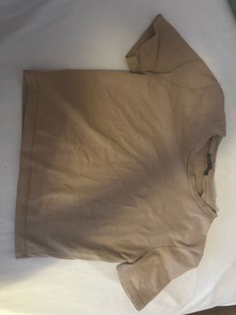 Top Zara taille s de couleur beige 