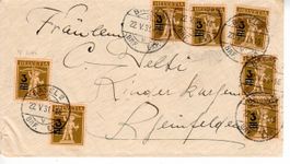 Brief mit 7 x Tellknabe Aufbrauchsausgabe