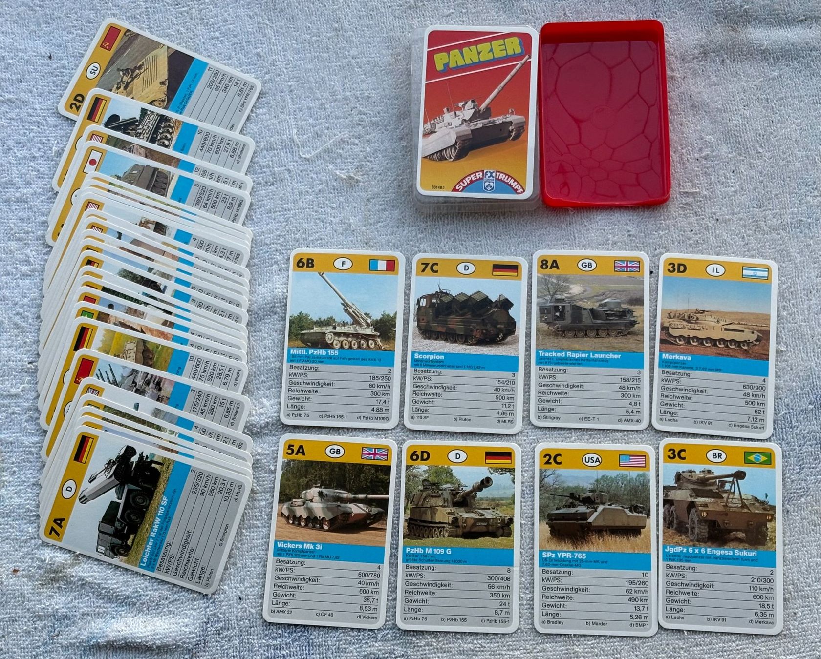 Giochi: QUARTETT PANZER – Usato da Ostermundigen venduto da wini63 1