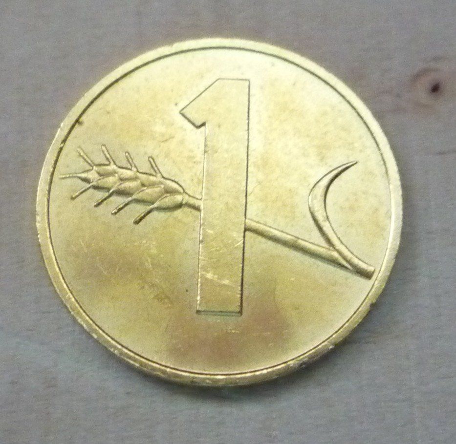 Tutti le monete: 1 Rappen 1975, ideal als Glücksbringer – Usato da Rieden SG venduto da Sammelfreund