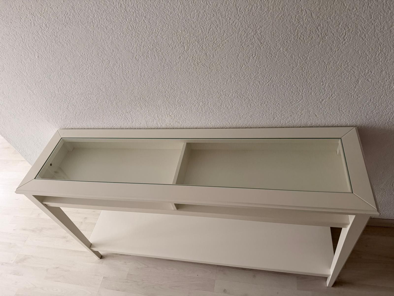Ikea Cassettiere: Weisser Konsolentisch mit Glasplatte - IKEA LIATORP – Usato da glattbrugg venduto da melisa13 2