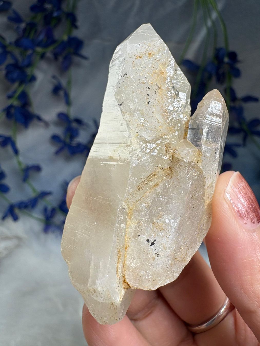 Minerali & Pietre curative: Laotischer Clear Quartz Cluster – Nuovo (secondo la descrizione) da Neuheim venduto da m.hald 4