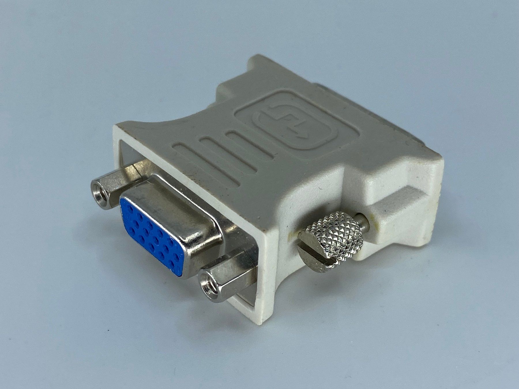 Unità & Adattatore: 1x DVI Adapter, DVI Stecker auf VGA Buchse – Usato da Langwiesen venduto da Restposten-24 4