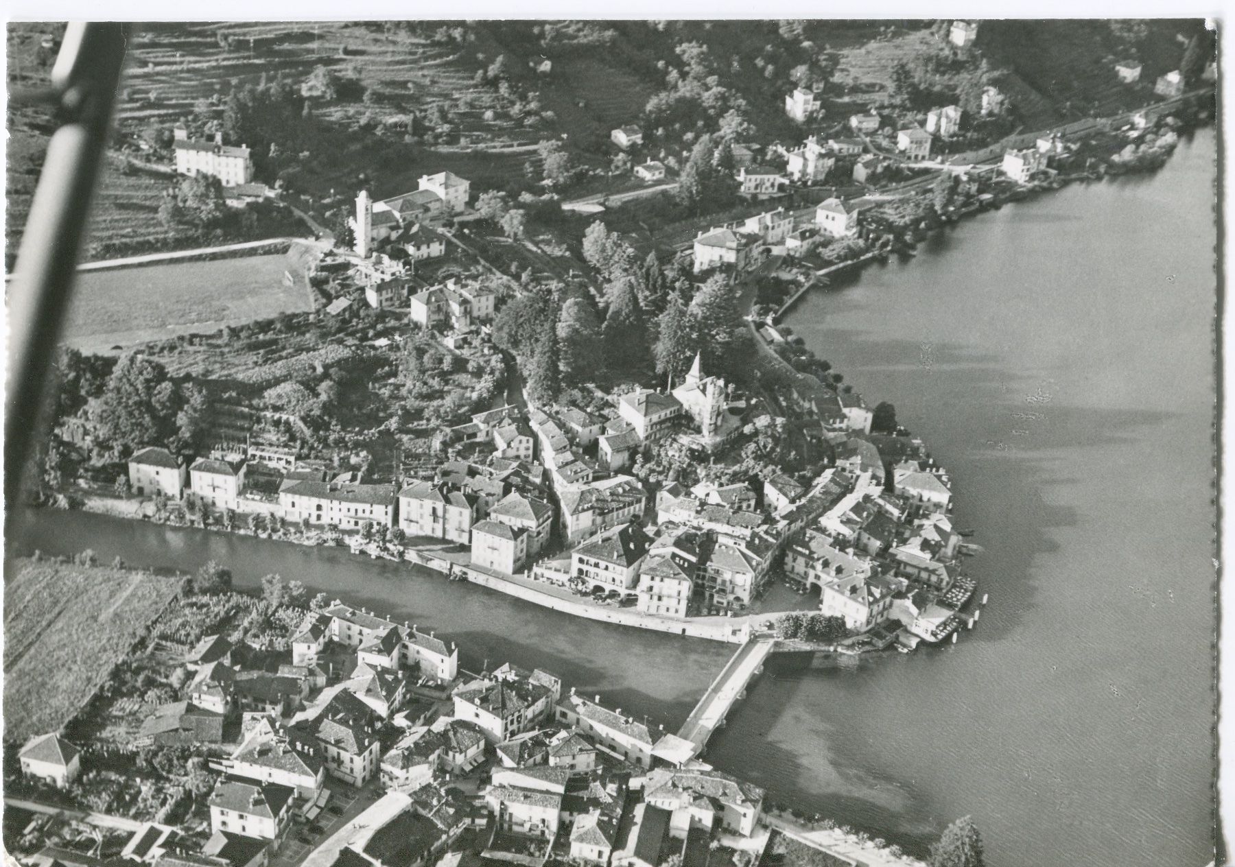 Ansichtskarten: Ponte Tresa 1961 – Gebraucht aus coglio von Tascia1