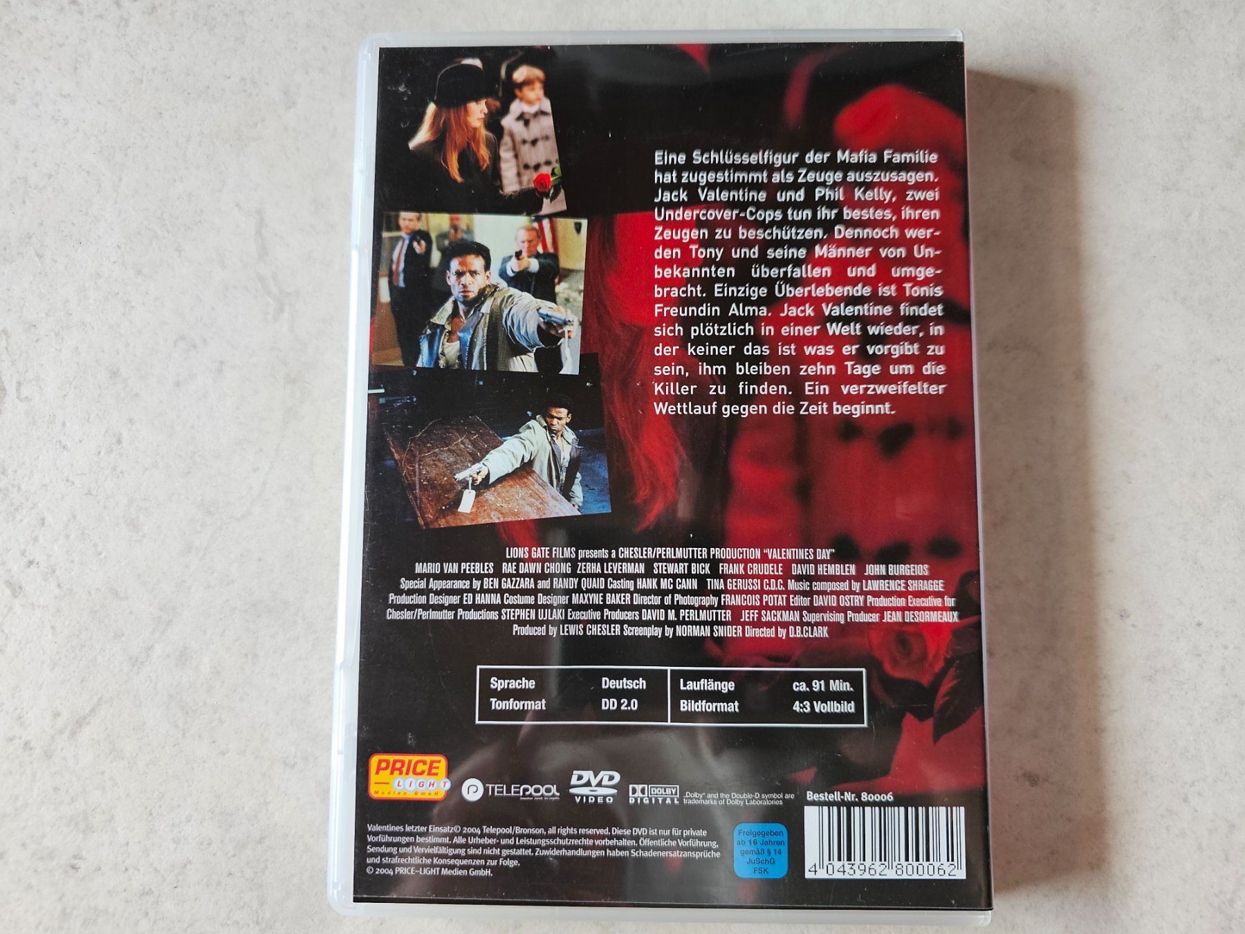 Tutti i DVDs: Valentines letzter Einsatz – Usato da Schneisingen venduto da backstore24 1