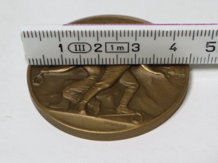 Bronze Medaille 50 Jahre Gotthard 1882-1932 3