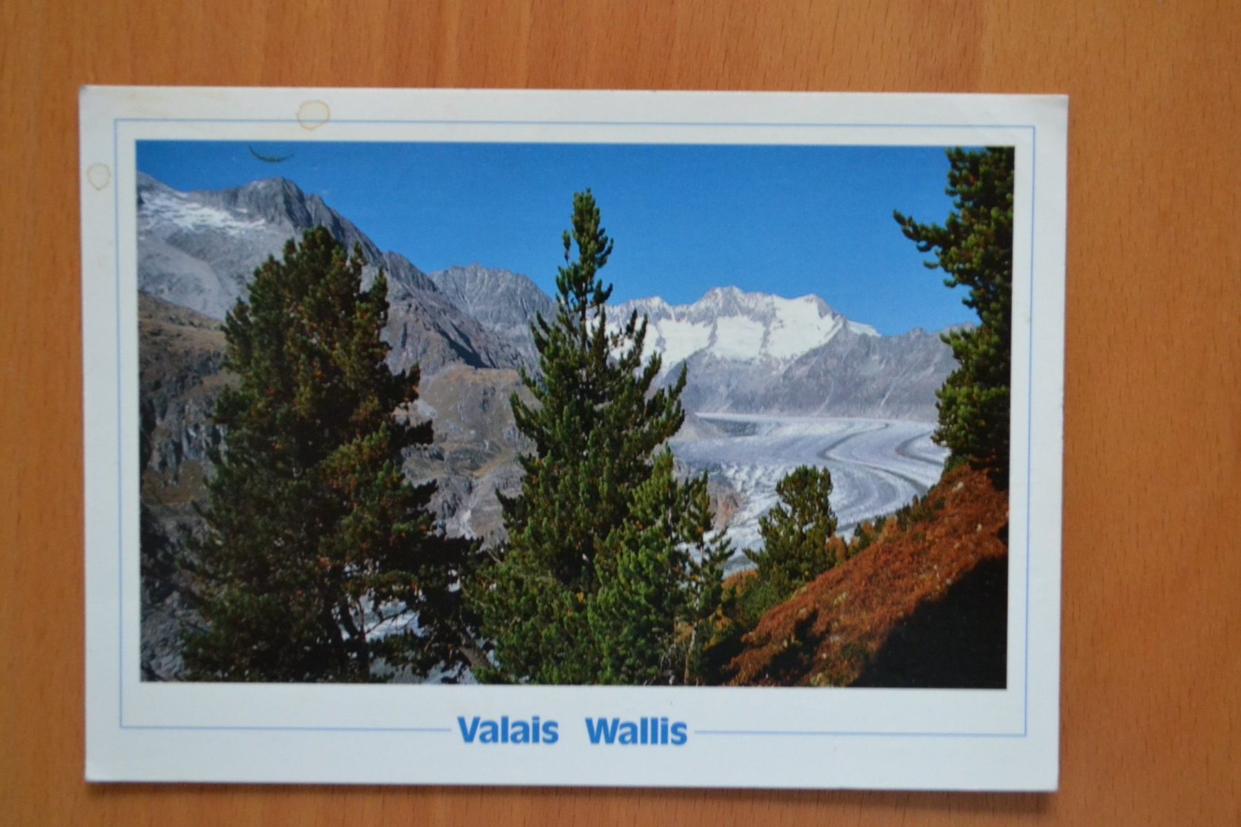 Cartoline postali: AK Aletschgletscher VS – Usato da Beinwil am See venduto da kajak55