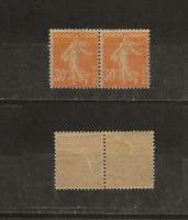 France semeuse 30c orange 1907 **