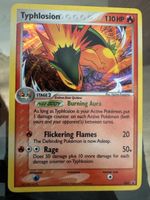 Pokemon Typhlosion 034 black star promo (NP34)