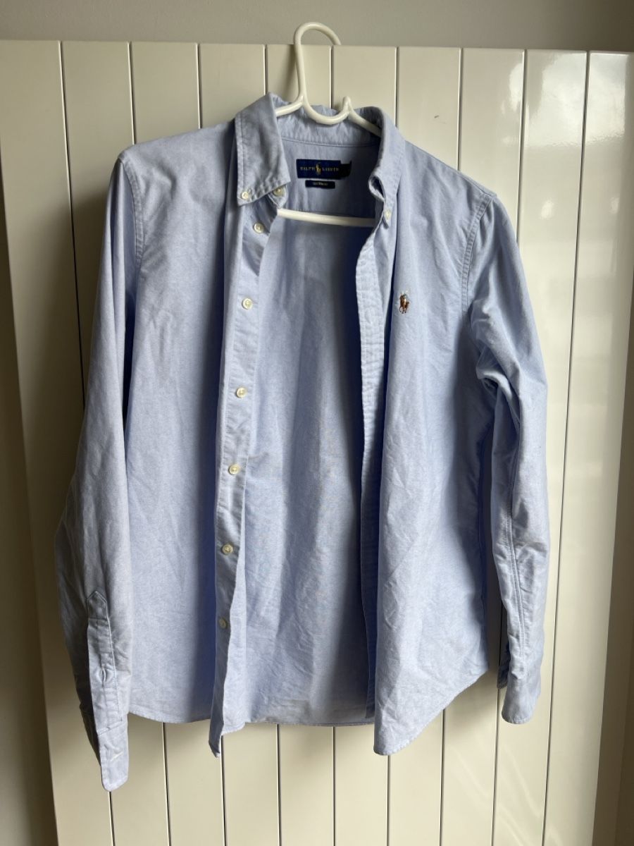Ralph Lauren Camicette: Ralph Lauren Hemd Custom Fit hellblau Groesse L – Usato da Winterthur venduto da ann_vw2s