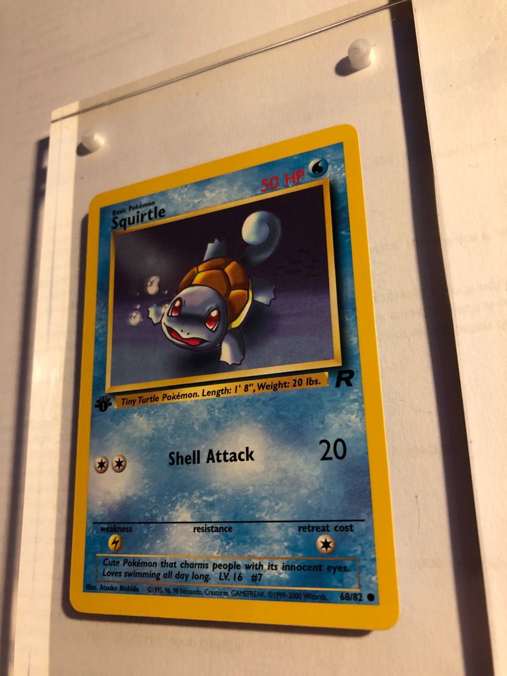 Carte collezionabili: Squirtle 1st Team Rocket - MINT - ab 1.- – Usato da Giubiasco venduto da dan_pr8b 2