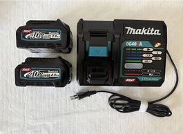 40V 2x Akku 2,5Ah BL4025 + Schnellladegerät DC40RA