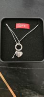 Collier Esprit argent 925 coeur et clé 