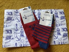 Lot de 2 paires de chaussettes en coton biologique