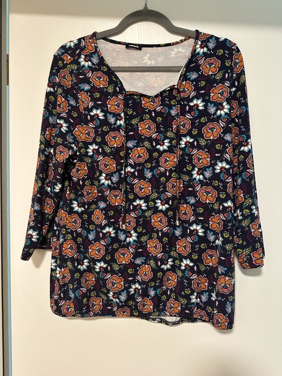 Walbusch Camicette: Walbusch Bluse Blumenmuster Grösse 40  – Nuovo (secondo la descrizione) da Berikon venduto da sar_9zg5