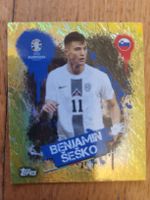 Benjamin Sesko SVN 3 Euro 2024 topps - gold