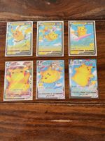 Pokémon Pikachu Sammlung – 6 Karten V VMAX 25th Anniversary