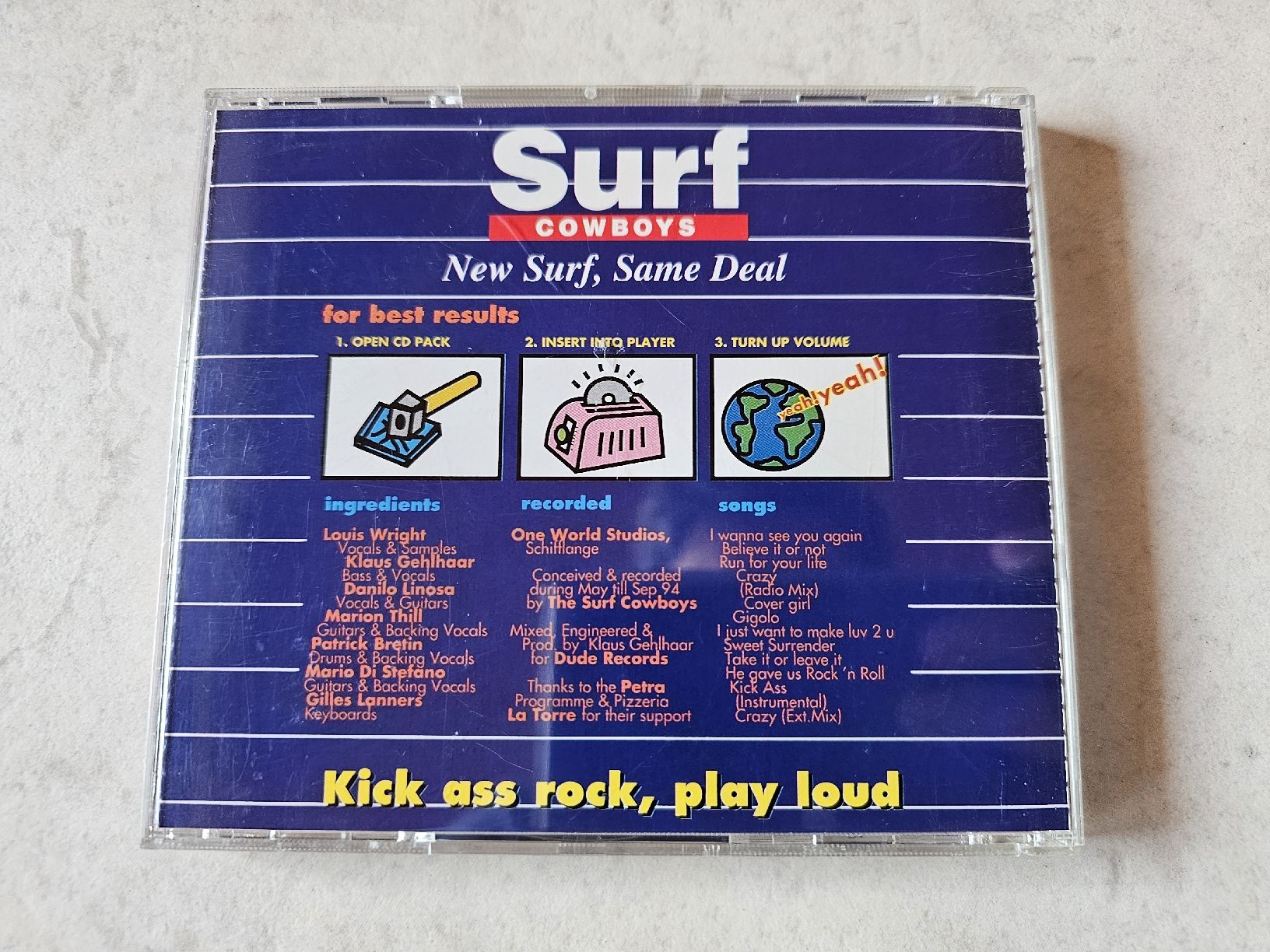 CD: Surf Cowboys  -  New Surf, Same Deal – Usato da Schneisingen venduto da backstore24 1
