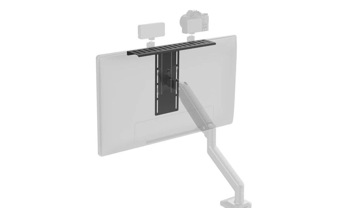 Staffa per monitor: 2x double support moniteur + support accessoires – Nuovo (secondo la descrizione) da Embrach venduto da niz_8sff 6