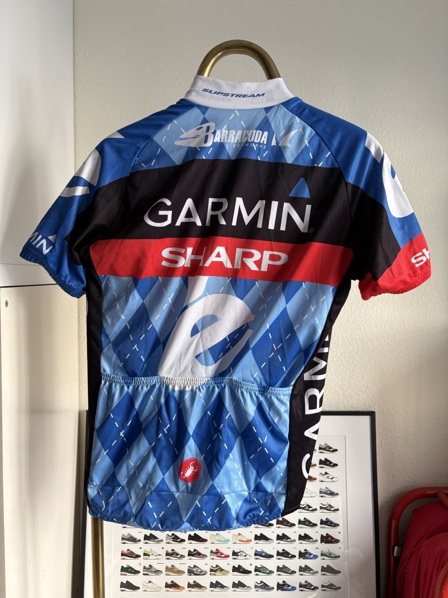 Canottiere & Pantaloni: Maillot cycliste Garmin-Sharp, Size L – Usato da Neuchâtel venduto da sharposneaks 3