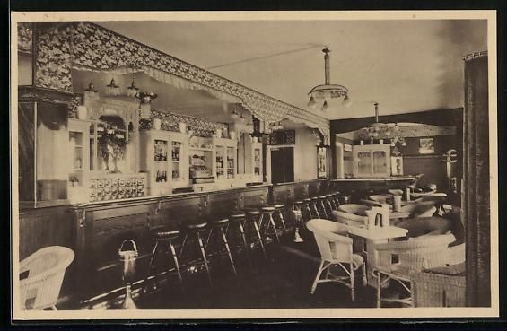 Cartoline postali: Zürich, Grand Café Zürcher Hof, Ameri – Usato da Berlin venduto da bartko-reher