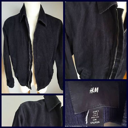 ***H&M*** Cordjacke S blau