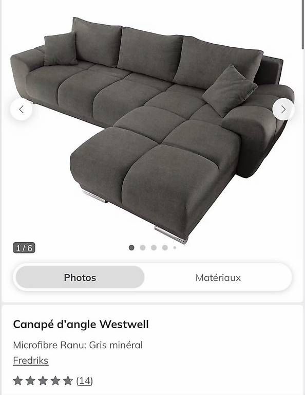 Sofas: Canapé  – D'occasion à Roche VD par Vide_dress_La