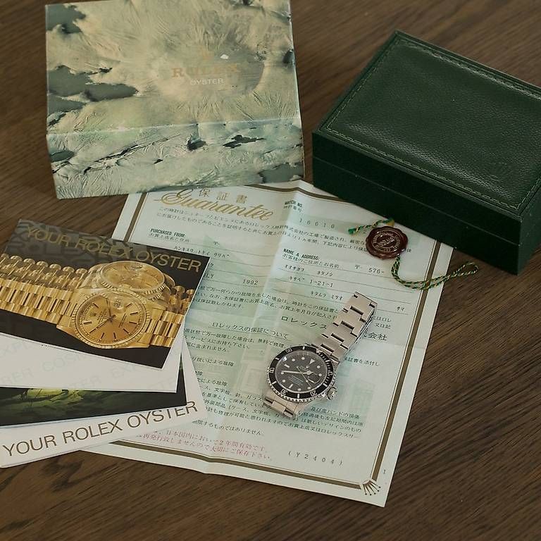 Orologi: Rolex Submariner ref 16610, vendue en 1992 – Usato da Lausanne venduto da inf_dft9 4